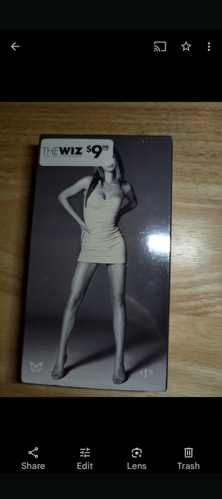 Mariah Carey 1s SEALED VHS