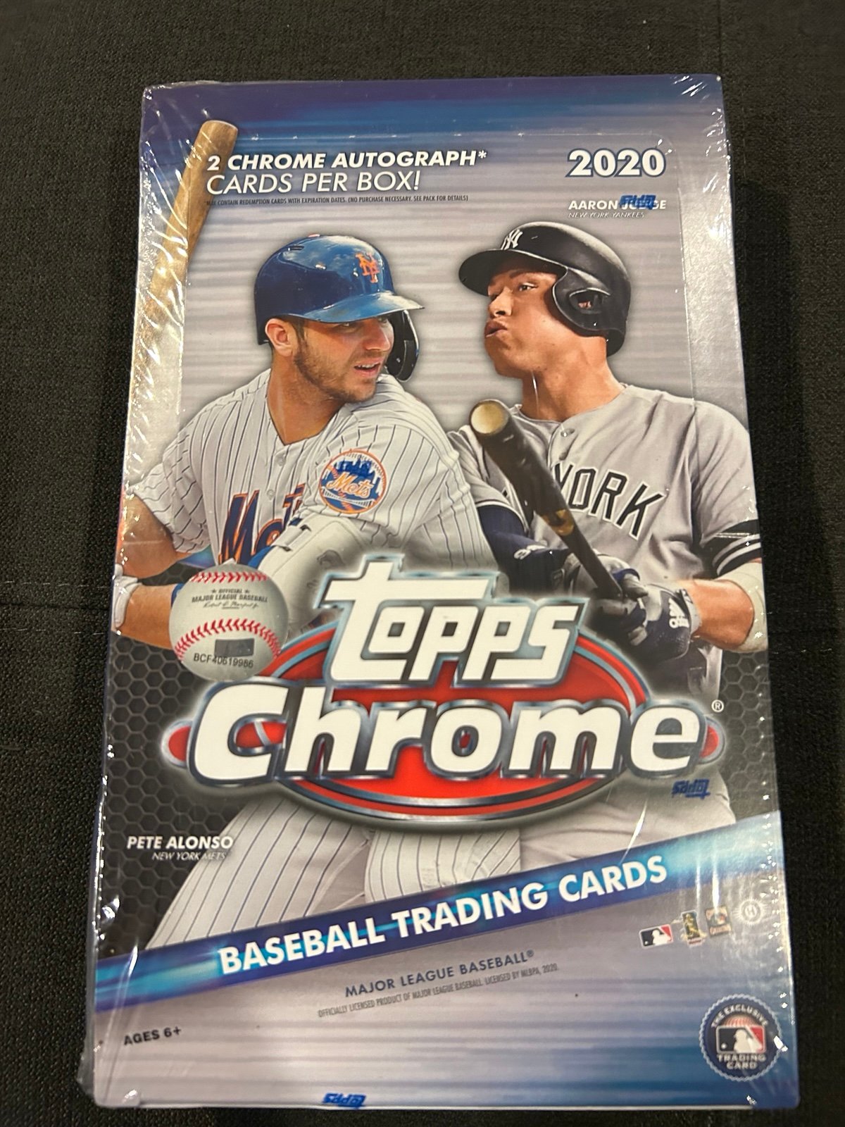 2020 Topps Chrome Baseball Hobby Box