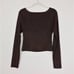 NEW STAUD Cerró Metallic Sweater in Brown Size Large