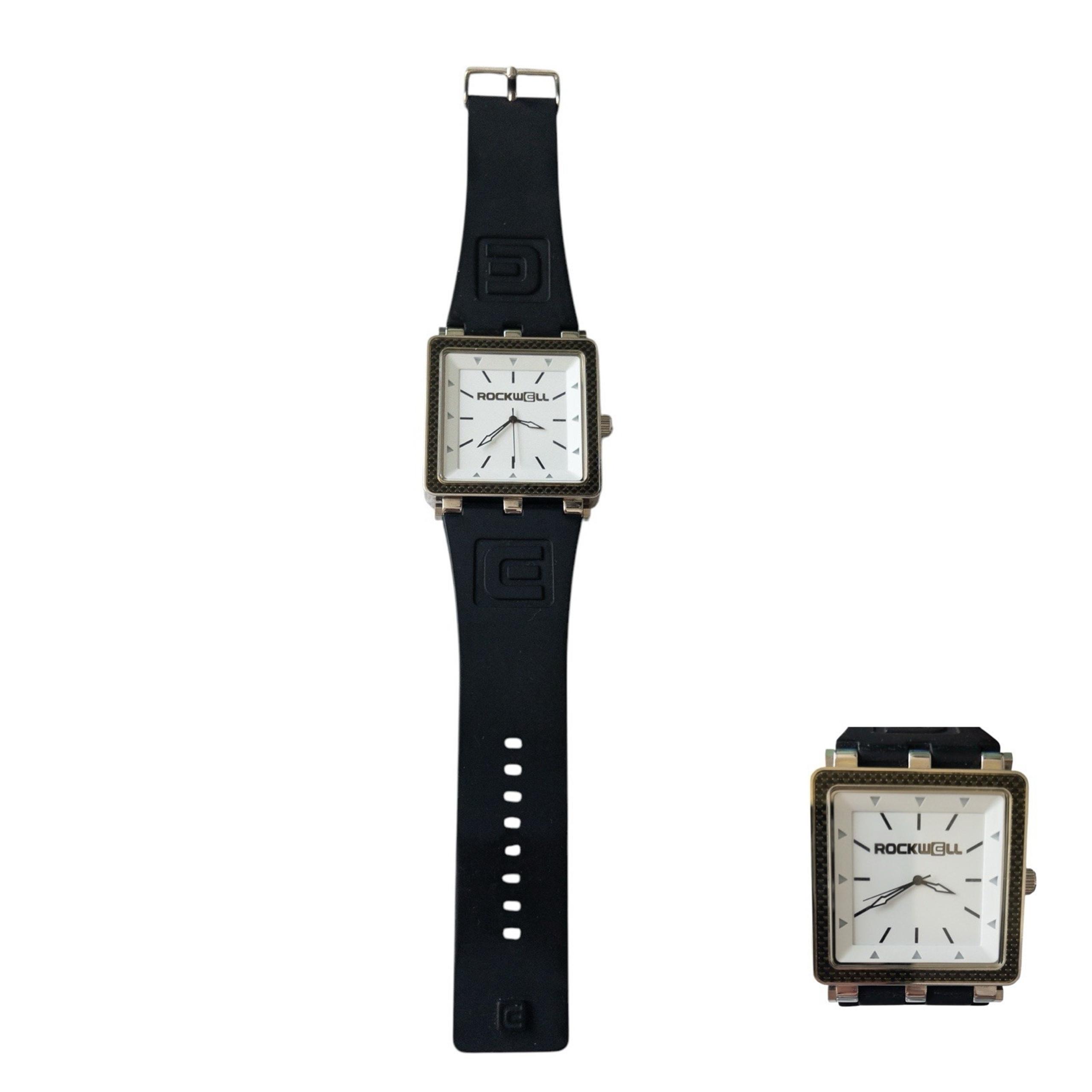 Rockwell Time Wrist Watch The CF Carbon Fiber 46mm Mens Timepiece 10ATM