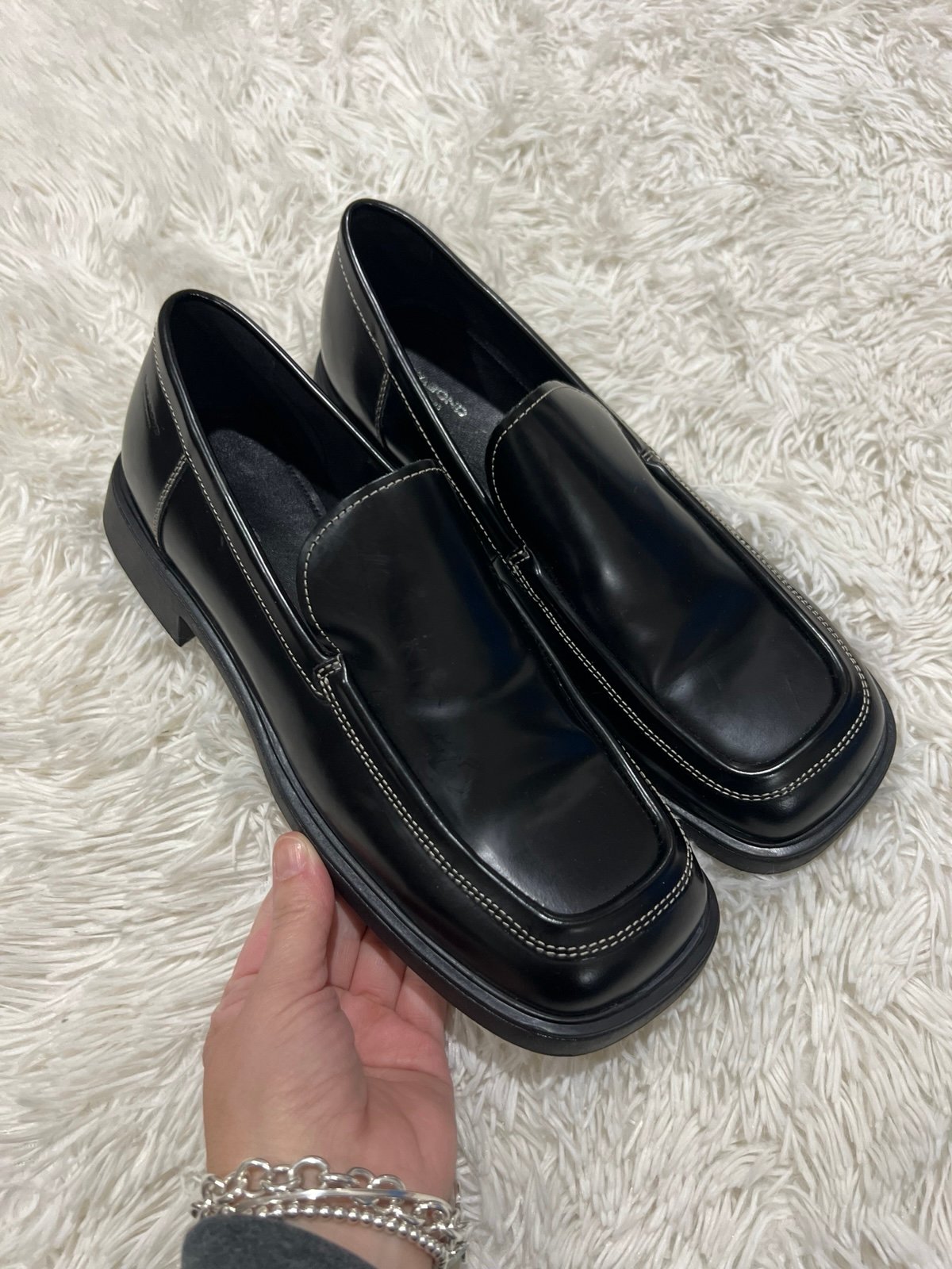 Vagabond Shoemakers Jaclyn Leather Loafer - Size 41 US 11 - black - NWOT