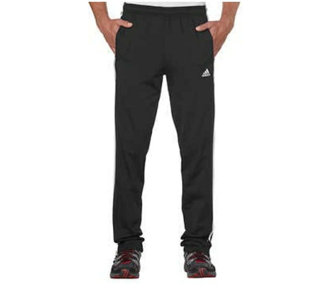 Adidas Men's tricot track pants size S,M, L, XL, AVAILABLE