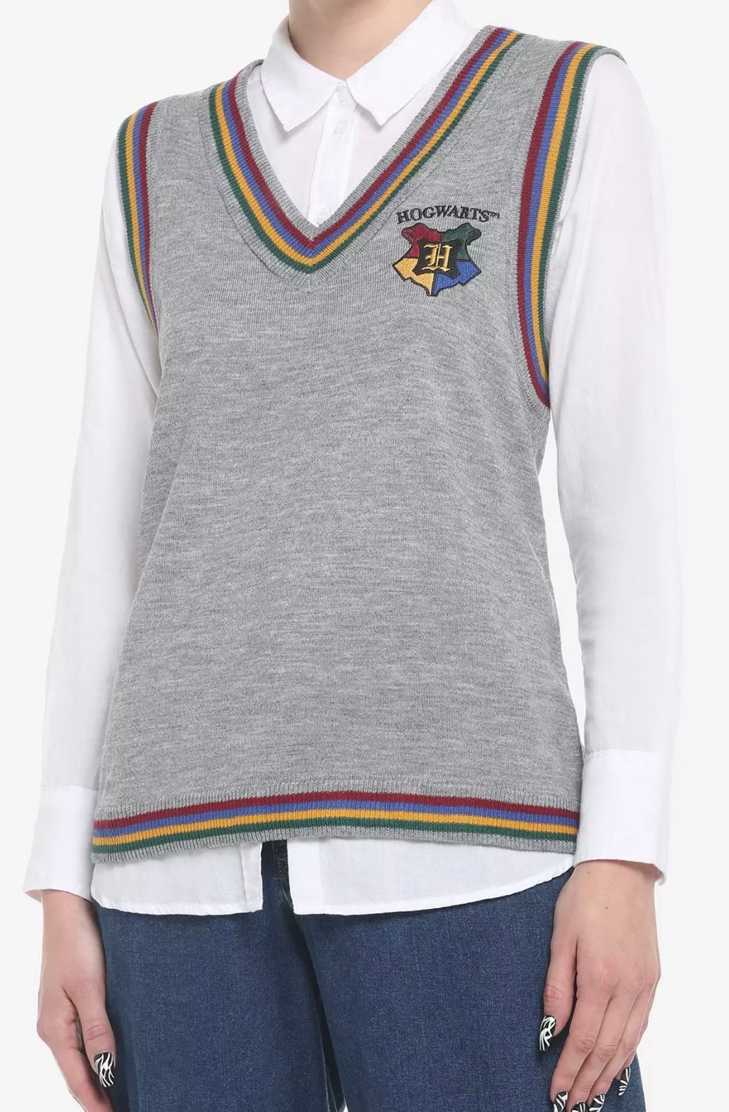 NWT Her Universe Harry Potter Hogwarts Sweater vest plus size 4X