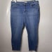 CAbi Jeans Crop Blue Ankle Zip Stretch High Waist Casual Weekend City 10