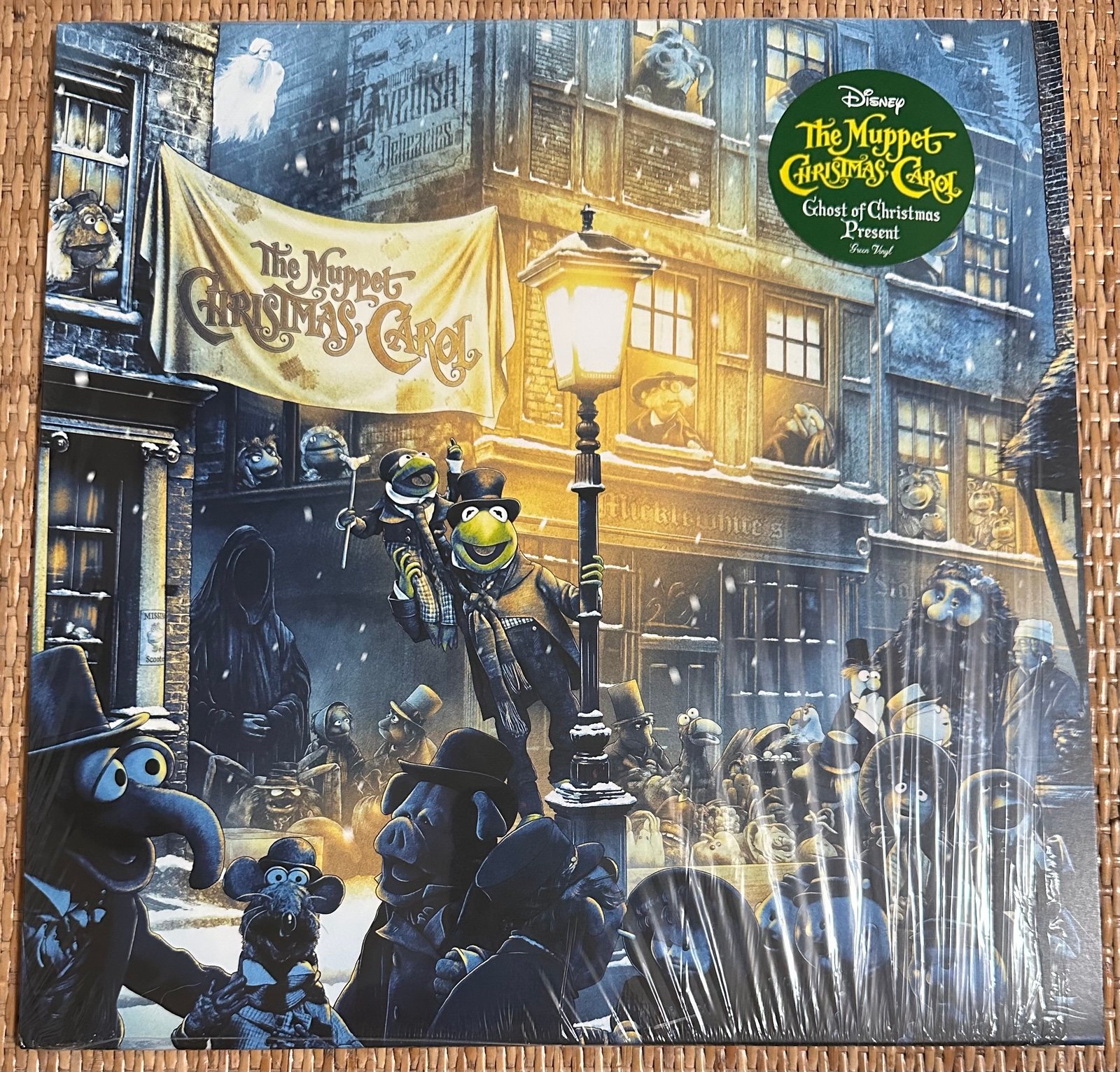 Muppets Christmas Carol Green Vinyl