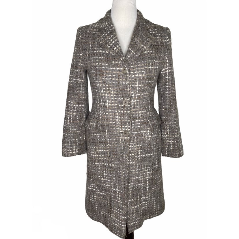 Hilary Radley Wool Mohair Peacoat