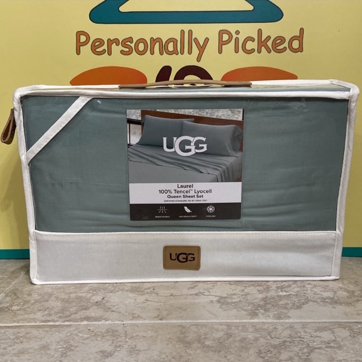 UGG LAUREL Queen Sheet Set