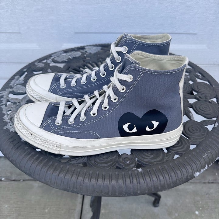 Comme Des Garcons PLAY x Converse High Top Sneakers