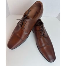 Florsheim Mens Shoes Sz 13D Postino Plain Toe Oxford Cognac Leather 15149-221 *