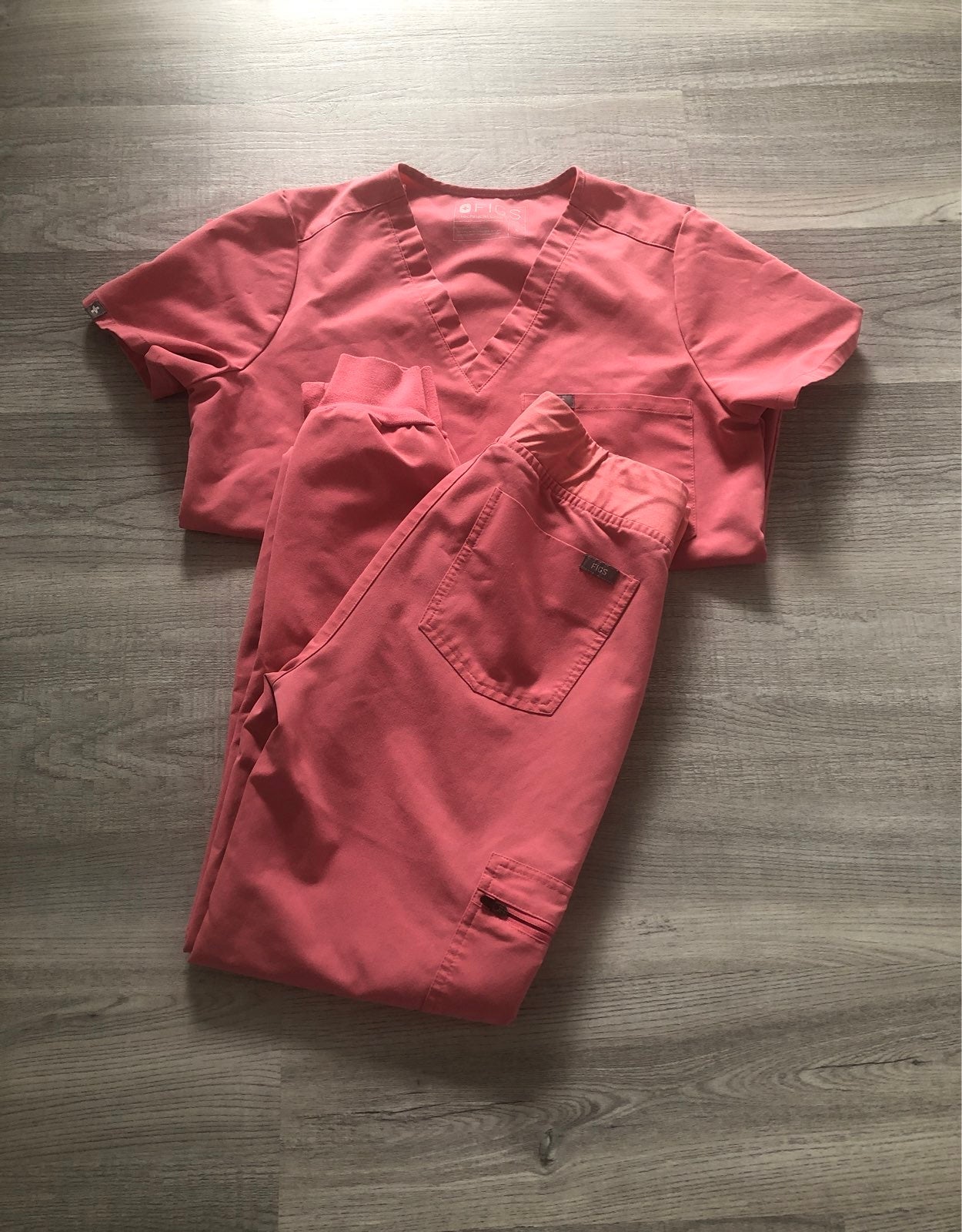 Figs Scrub Set Beat It Pink Set