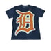 Nike Detroit Tigers Large Logo Navy Blue SS T-Shirt Mens XXL Baseball Fan Gear