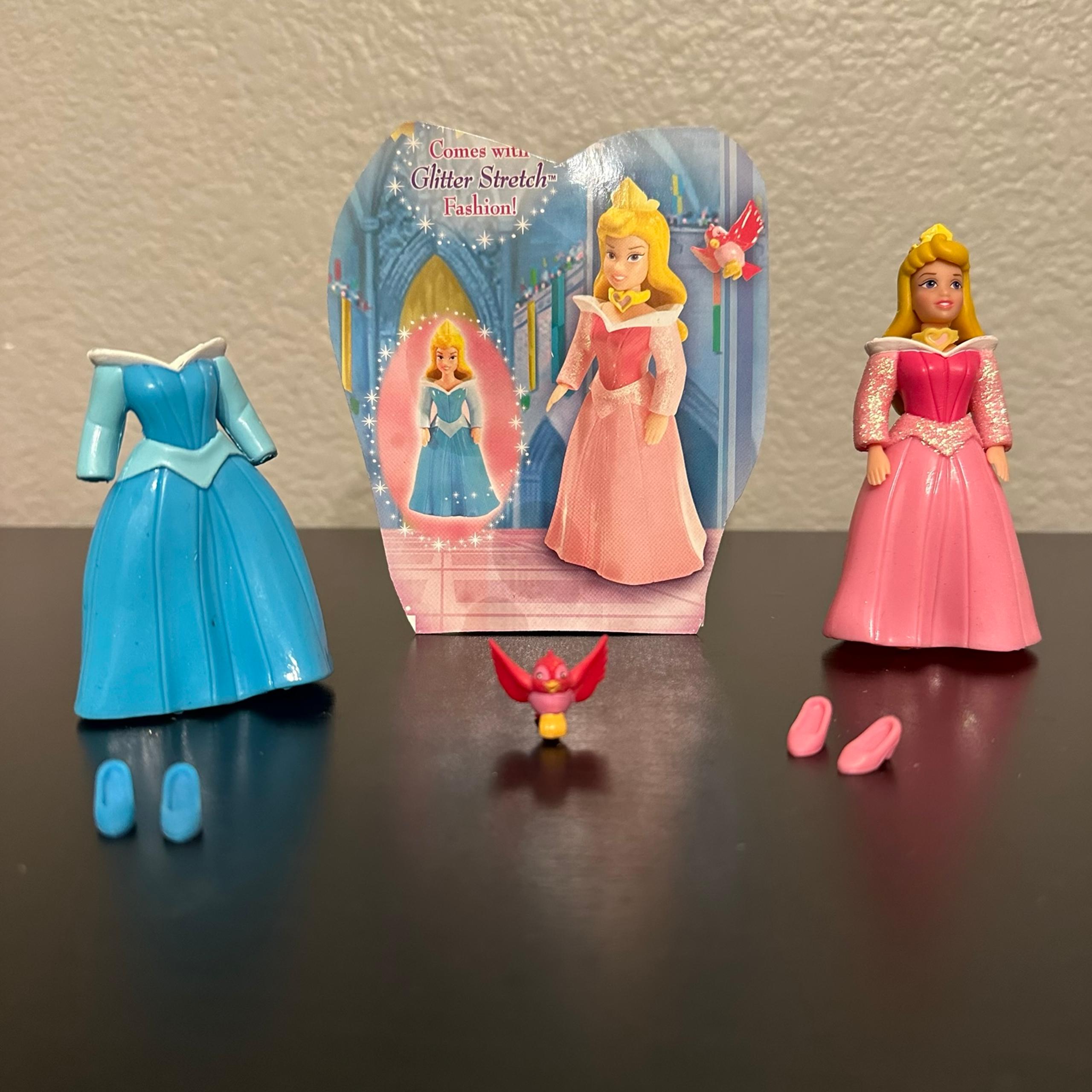 Favorite Moments Polly Pocket Type Disney Princess Sleeping Beauty Aurora Figure