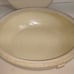 Vintage Baking Dish Stoneware Casserole & Lid 9 X8 X3-4 Beige&Brown Handmade