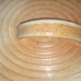 Vintage Baking Dish Stoneware Casserole & Lid 9 X8 X3-4 Beige&Brown Handmade