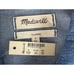 Madewell Classic Denim Jean Jacket Women M NWT Cotton Pockets Long Sleeve Blue