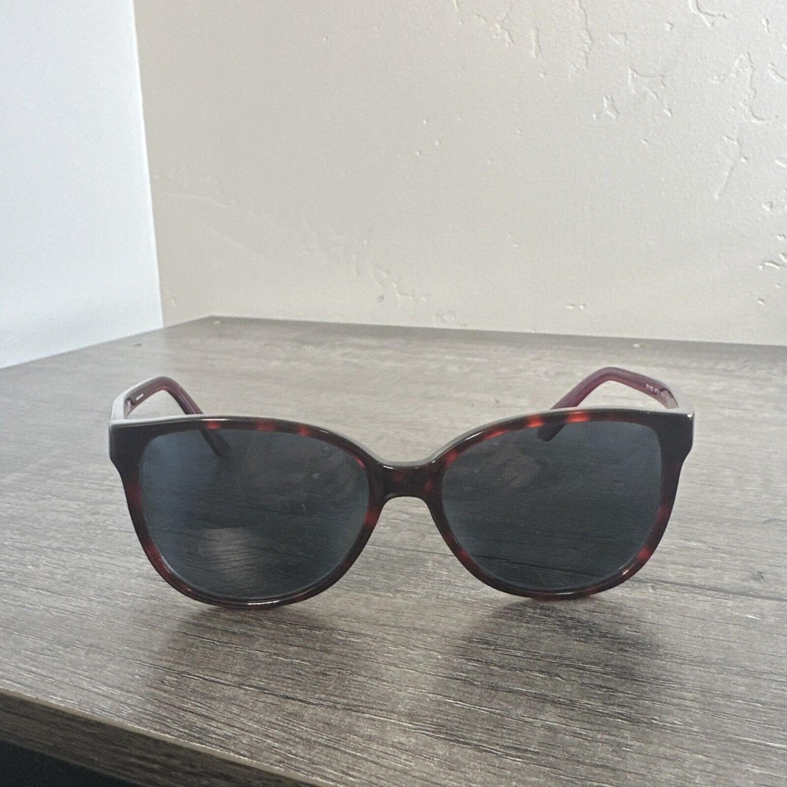 DKNY Eyeglasses Red Tortoise Oversized Cat Eye Frame DY4129 3672/11 57 17 140 2N