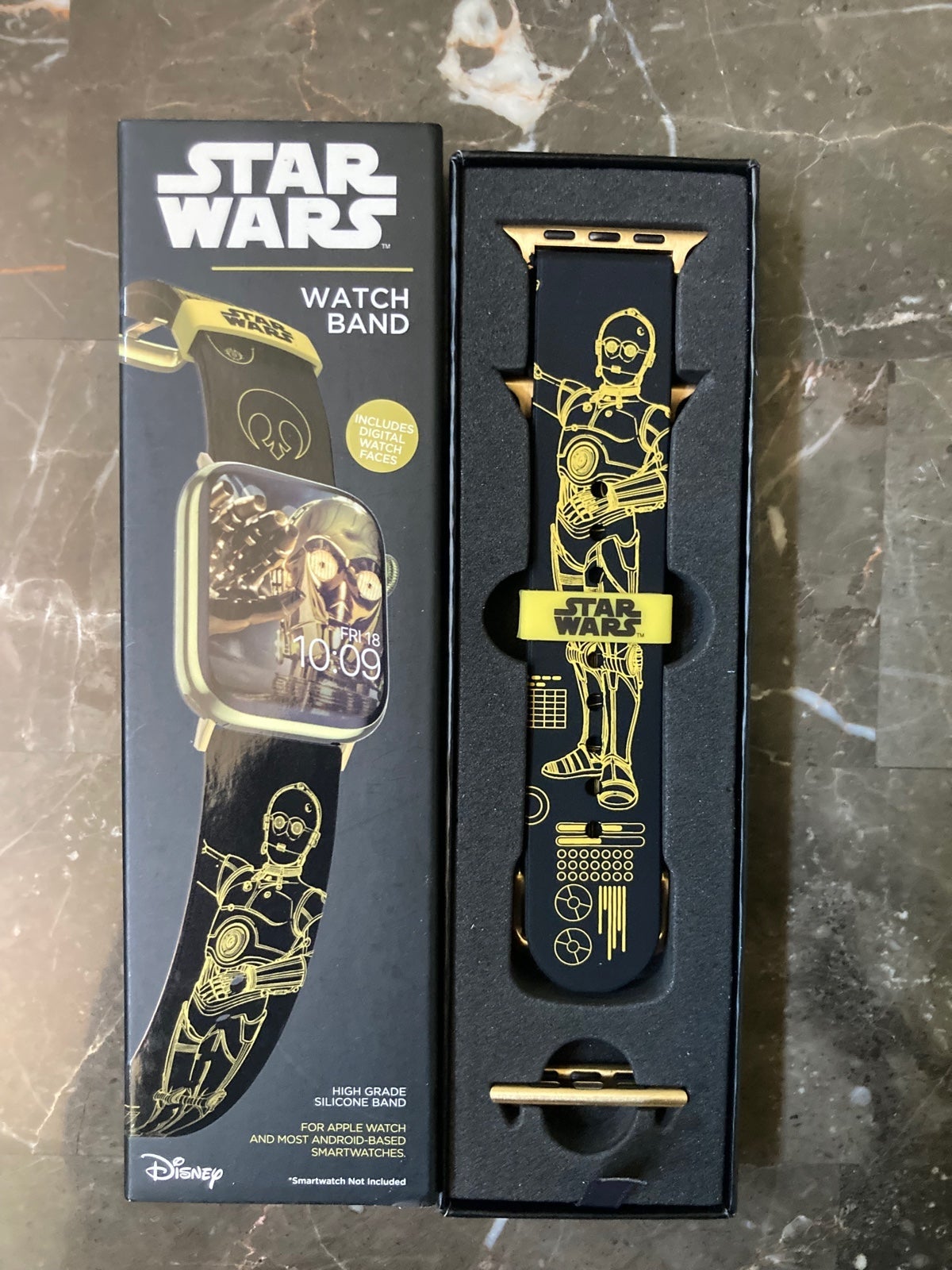 Star Wars C-3POtm Droidtm Blueprints watchband