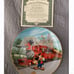 Disney land 40th year anniversary collectible plates