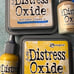 6 sets of Tim holtz distress oxide ink pads and ink refill FULL SIZED set5