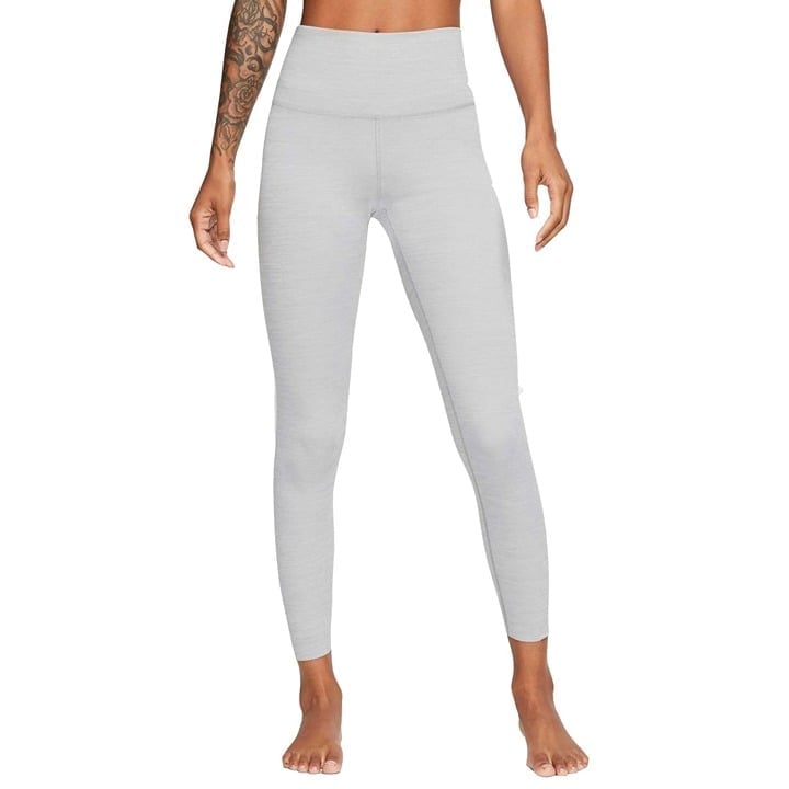 Nike Women's Yoga Luxe High Rise 7/8 Tights Training 2X Particle Grey NWT