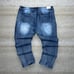 Vintage Skater Wide Leg Jeans South Pole Dark Wash Baggy Denim Rap Style Art Y2K