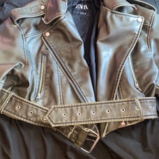 Faux Leather Jacket