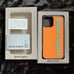 Palm Angels iPhone 12 Orange Phone Case