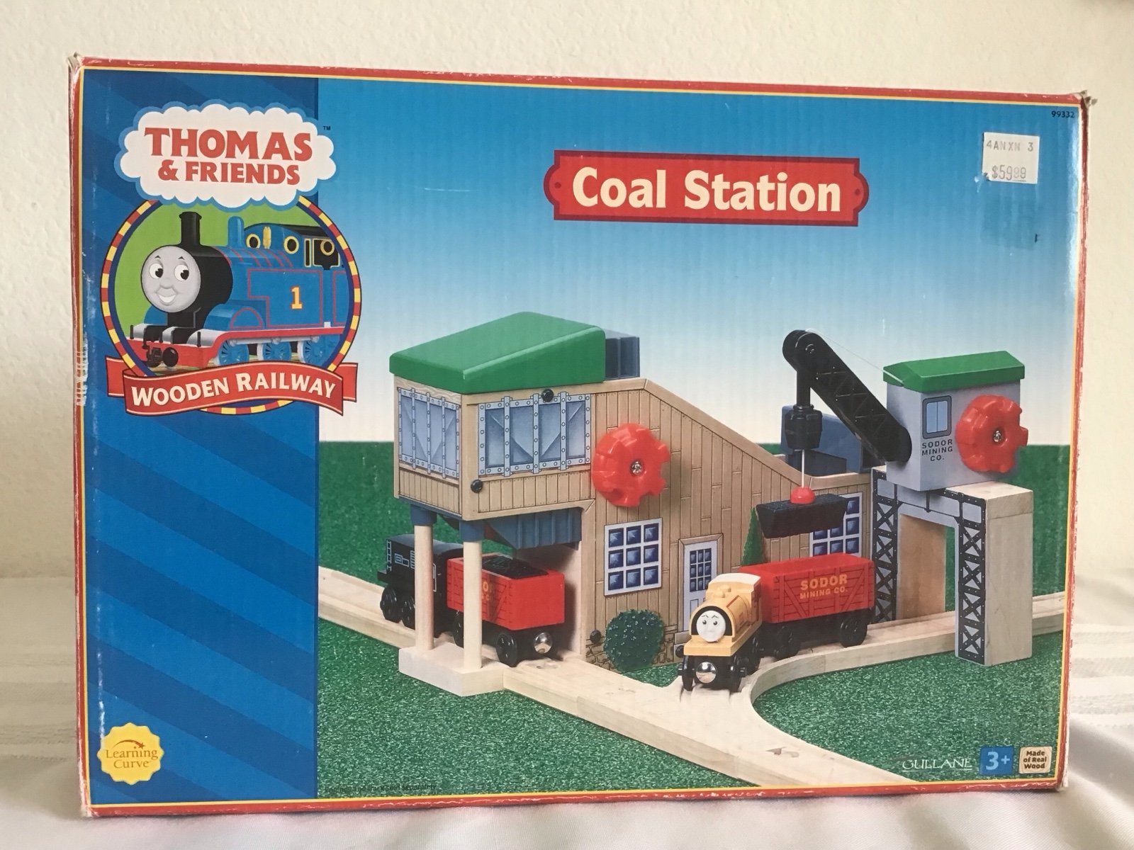 Thomas And Friends Wooden Railway - Coal Station - 2002 - Complete Set