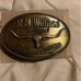 R.M Williams belt buckle vintage