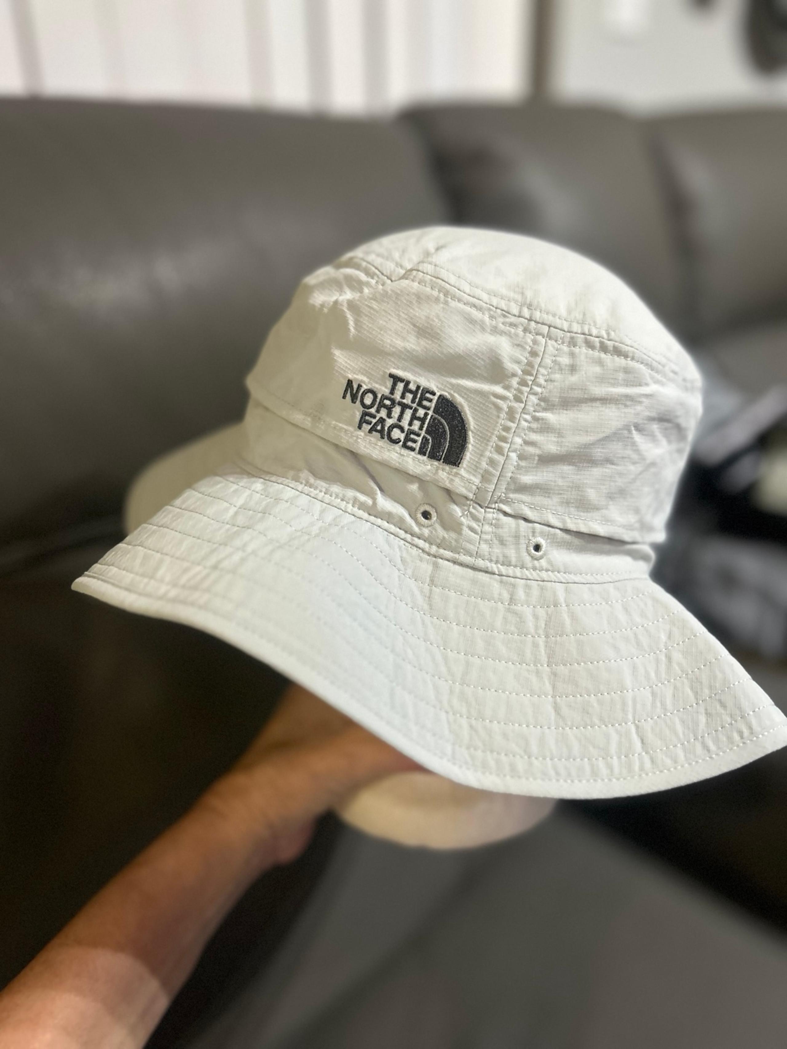 The North Face Horizon Sun Boonie Fishing Hiking Bucket Grey Hat womens