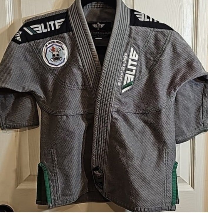 Elite Sport Kids Youth BJJ Jiu Jitsu Uniform Top Size: C0