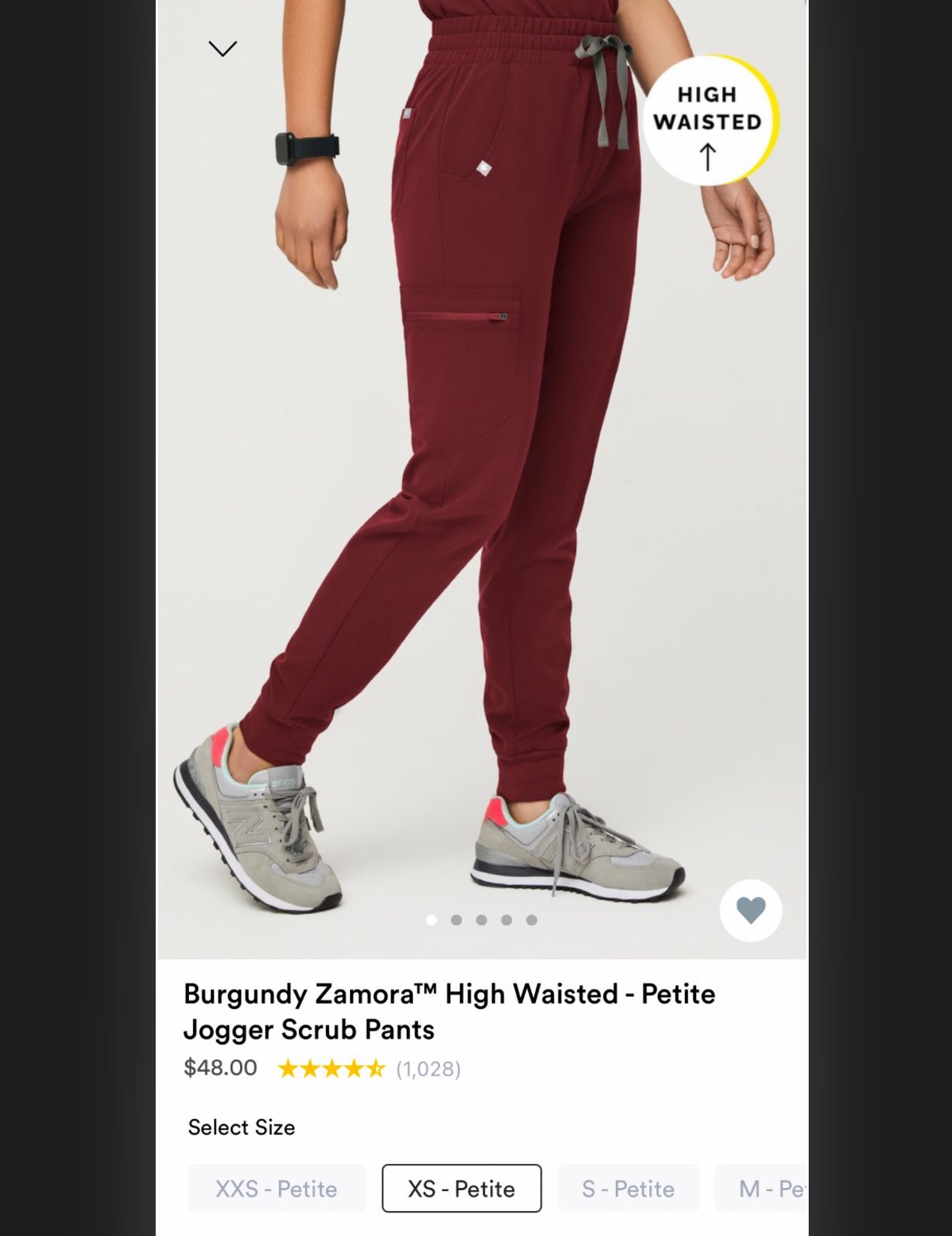 figs scrubs xs