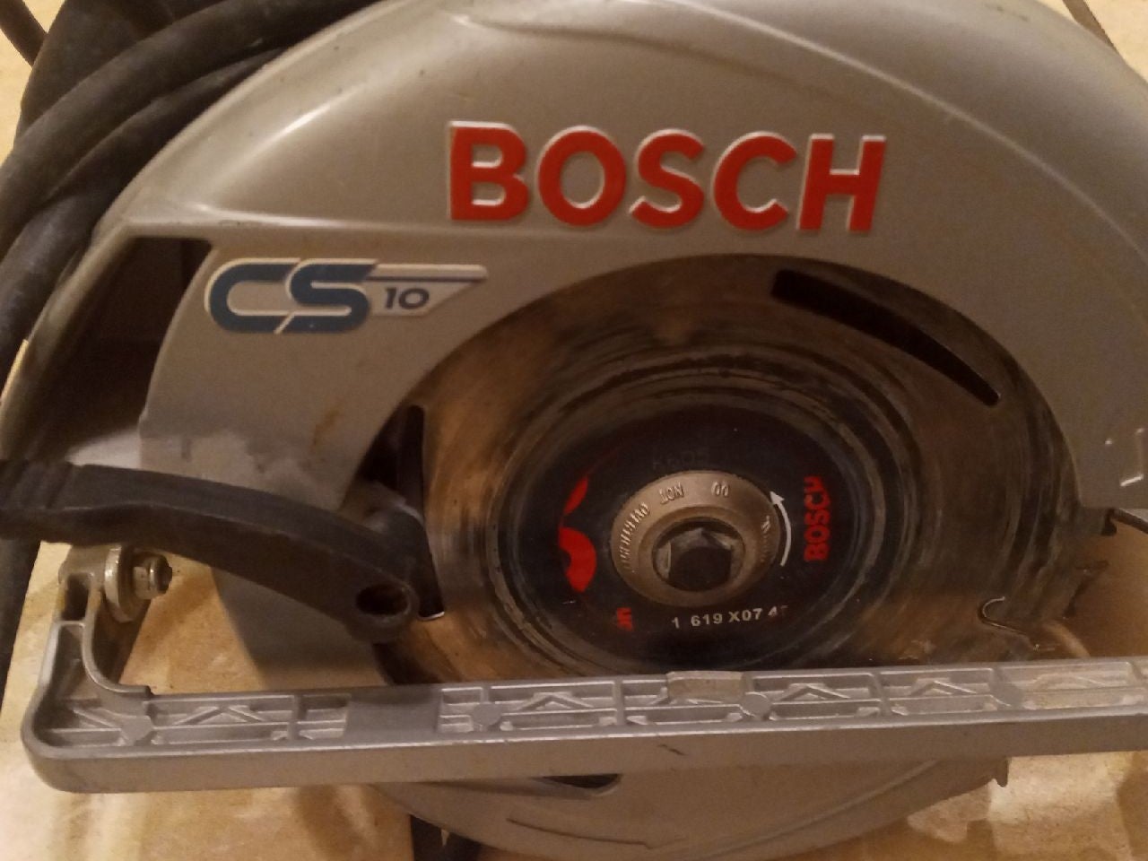 Bosch circular saw '15 rarely used