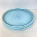 Lot 5 Fire King DELPHITE TURQUOISE Blue 9 Dinner Plates Vintage Beautiful!