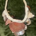 Vintage Shell Necklace Crafted By Celebrity Designer Peggy Graham Handmade 1980s