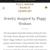 Vintage Shell Necklace Crafted By Celebrity Designer Peggy Graham Handmade 1980s