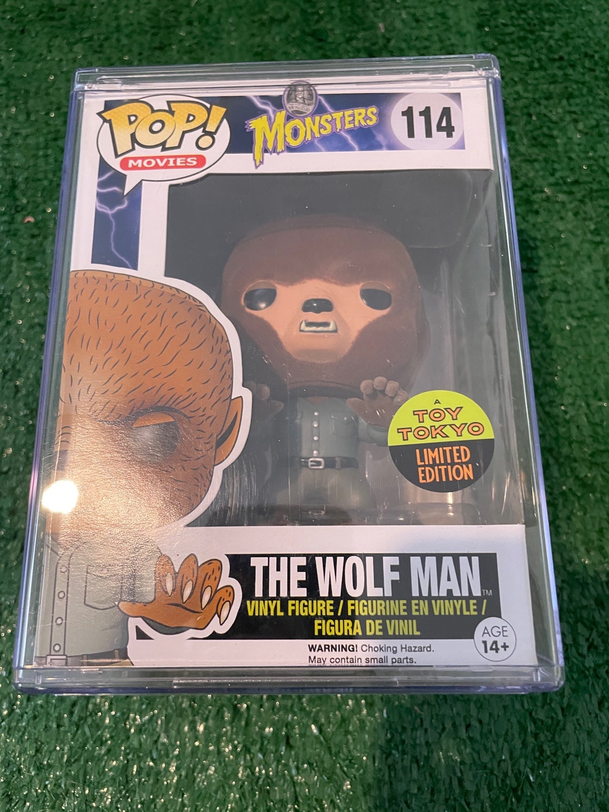 SDCC Exclusive Funko The Wolf Man Flocked