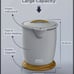 NEW Deeroll Bathroom Towel Warmer Bucket w/ Fragrance Holder & Auto Shut Off