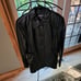 Nordstrom Vintage Classiques Entier Black Bottoned 100% Leather Sz. L Li…