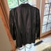 Nordstrom Vintage Classiques Entier Black Bottoned 100% Leather Sz. L Li…