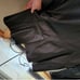 Nordstrom Vintage Classiques Entier Black Bottoned 100% Leather Sz. L Li…