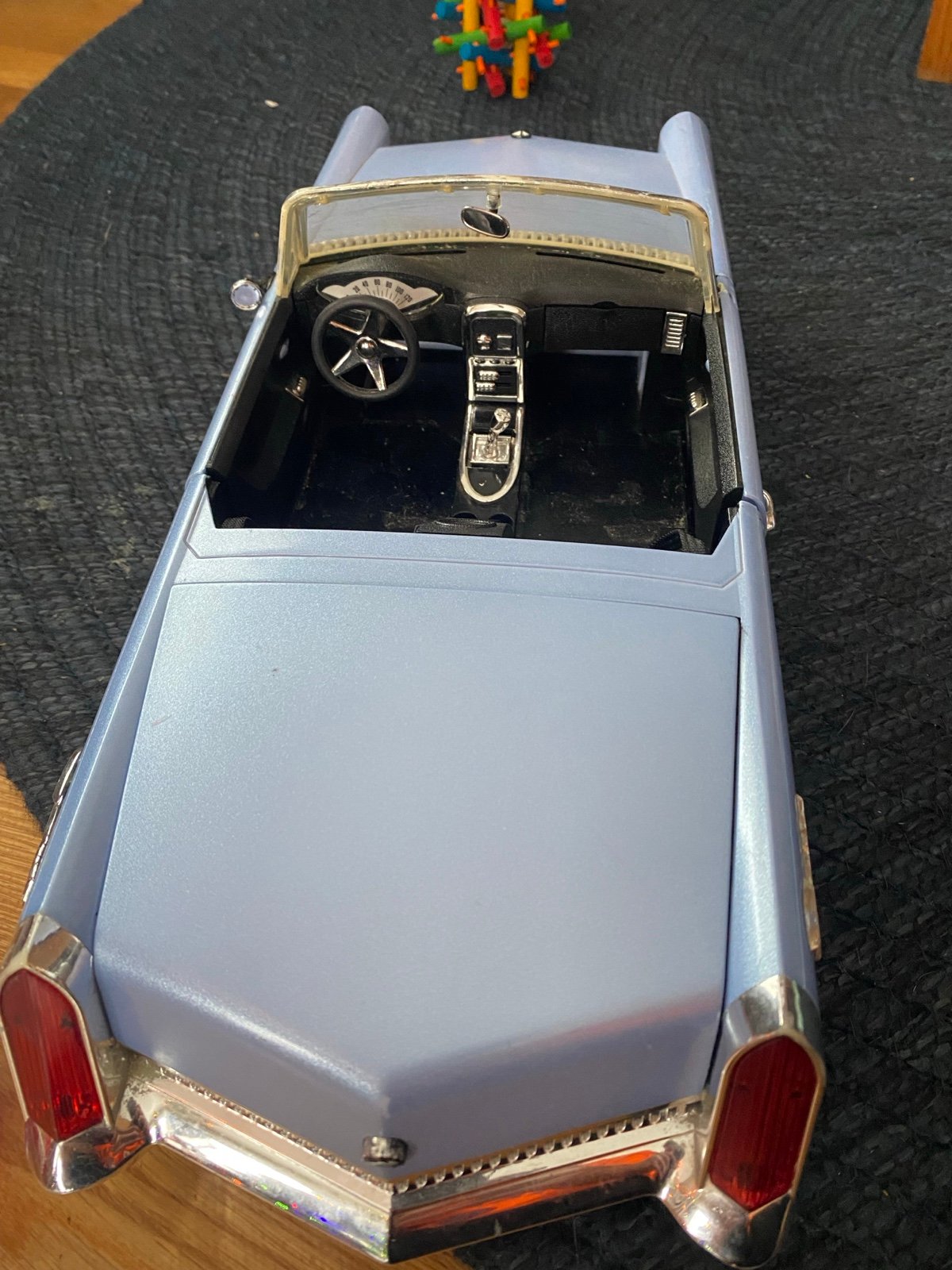 MGA 2002 Bratz Powder Blue Convertible Cadillac Incomplete - detail