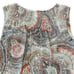 Joie Womens silk pattern tank with smocking, v-neck size extra small
