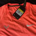 Nike Rafa Slam Aeroreact Slim Tennis T-Shirt Bright Mango Size Small CI9152-854