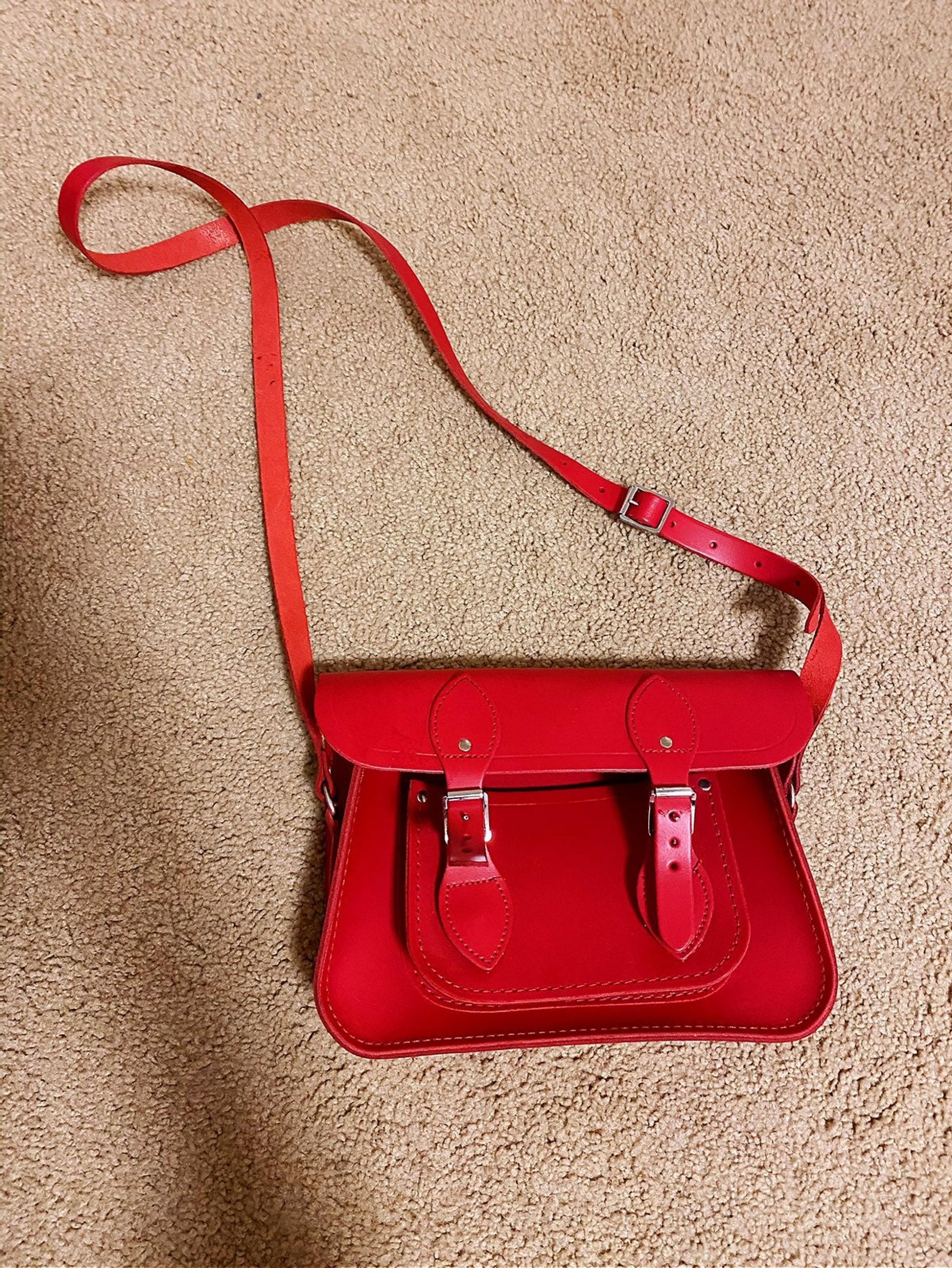 Women's Satchel Bag Red