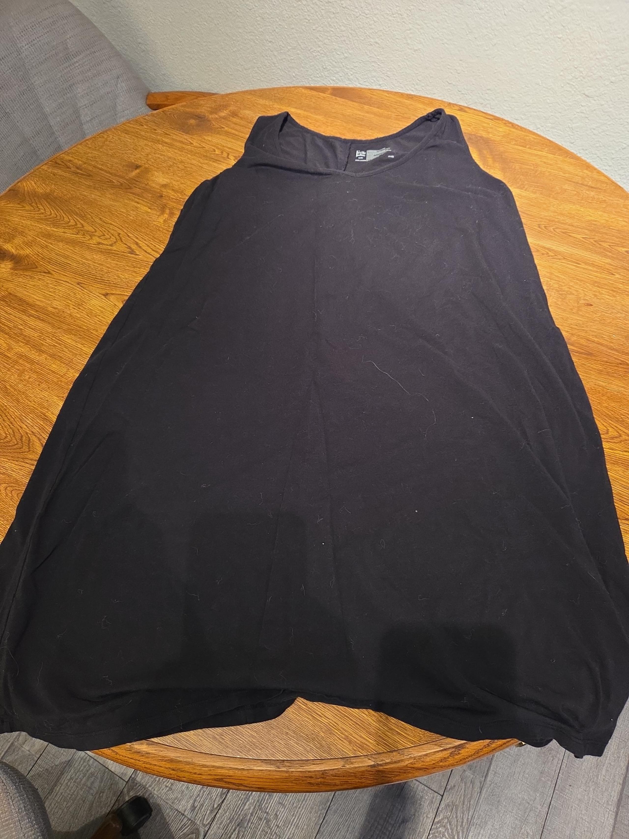 Black summer dress