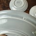 Set of 4 Fiesta Fiestaware Original Vintage 1951-1959 Gray Saucer Plates