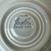 Set of 4 Fiesta Fiestaware Original Vintage 1951-1959 Gray Saucer Plates