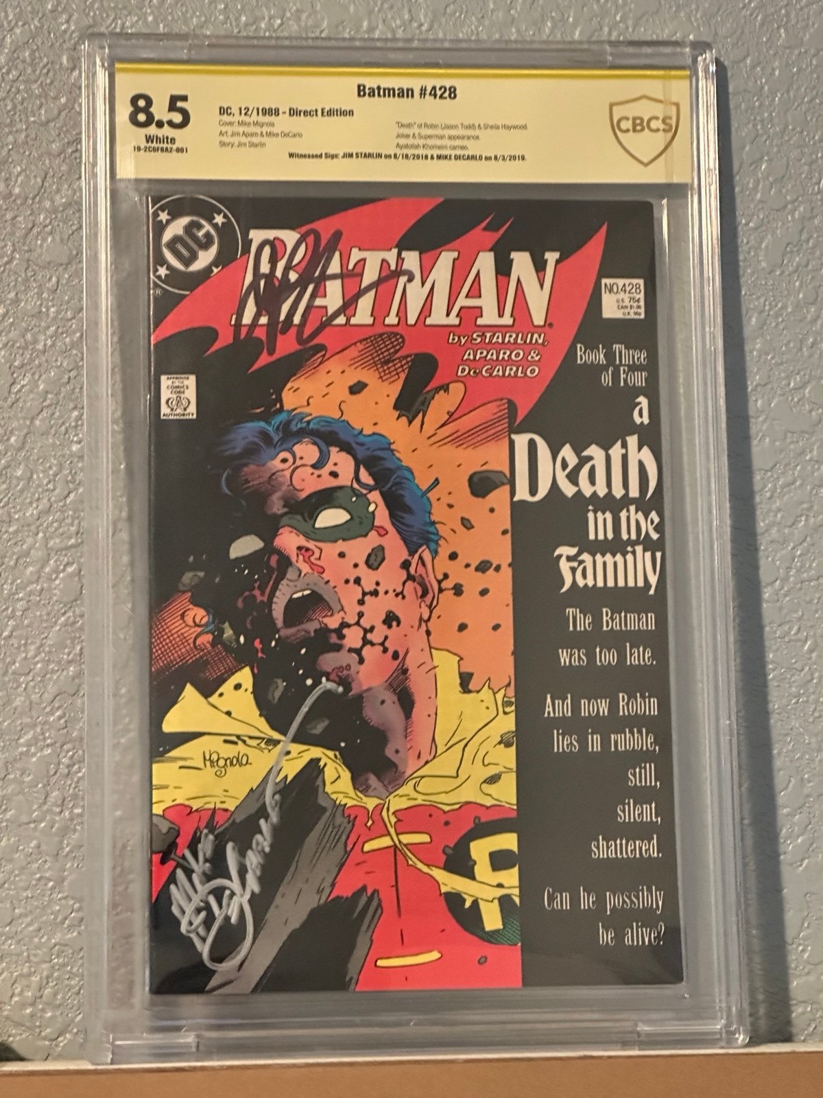 Batman 428 CBCS 8.5 Direct Edition