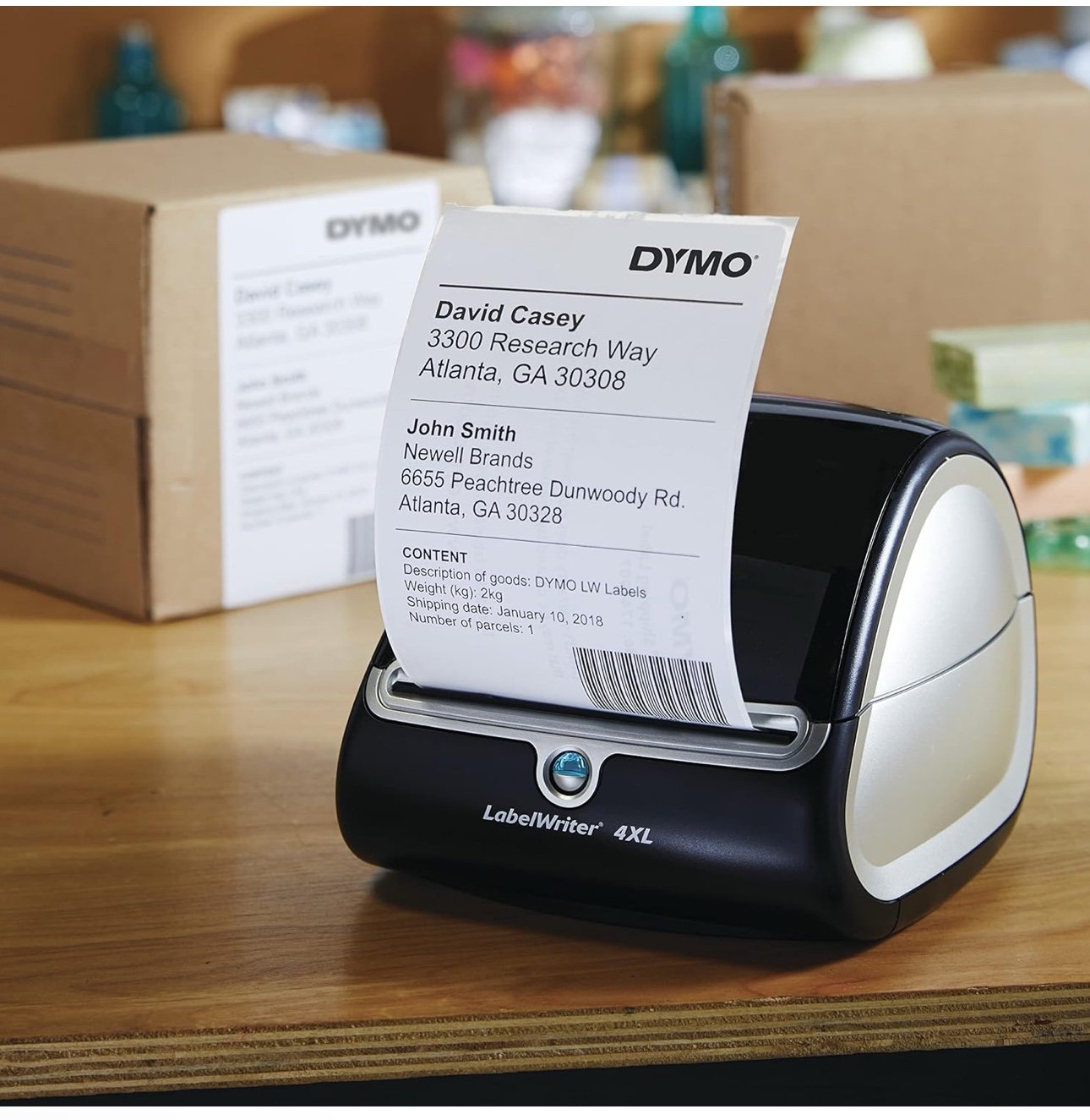 DYMO LabelWriter 4XL Shipping Label Printer, Prints 4x6 Extra Large Shipping Lab